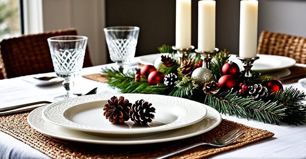Décorations de table noël : Éblouissez vos convives en ligne !